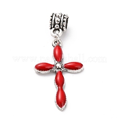 Alloy European Dangle Charms&nbsp;PALLOY-P123-12AS-01