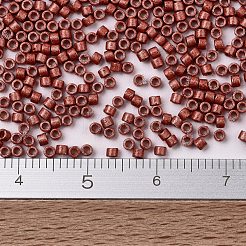 MIYUKIデリカビーズ  シリンダー  日本製シードビーズ  11/0  （db1838f）デュラコート亜鉛メッキマットベリー  1.3x1.6mm  穴：0.8mm  約2000PCS /ボトル  10 G /ボトル&nbsp;SEED-JP0008-DB1838F