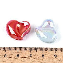 UV Plating Opaque Acrylic Beads&nbsp;OACR-T028-47