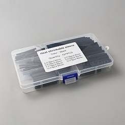 PE熱収縮チューブ127個  電線保護具  ブラック  40.5~85x3~22x2~4.5mm&nbsp;FIND-WH20007-81A