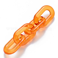 Transparent Acrylic Linking Rings&nbsp;LS-OACR-S036-006A-J01