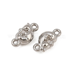 304 Stainless Steel Connector Charms&nbsp;SA-CBA302A-01P