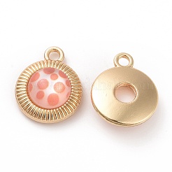 Printed Opaque Resin Pendants&nbsp;LS-FIND-E020-07G-02