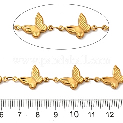 304 Stainless Steel Butterfly Link Chains&nbsp;CHS-C016-28G