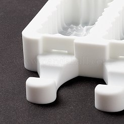 Food Grade DIY Rectangle Ice-cream Silicone Molds&nbsp;DIY-D062-03B