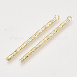 合金ビッグサイズペンダントトップ  バー  ライトゴールド  53.5x4x3mm  穴：2mm&nbsp;PALLOY-S121-197
