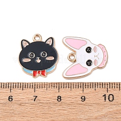 Alloy Enamel Pendants&nbsp;ENAM-K074-04KCG