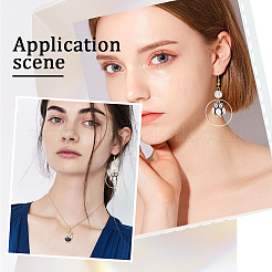 50Pcs 5 Styles Alloy Enamel Pendants&nbsp;ENAM-SC0004-19