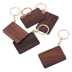 Walnut Wood Pendant Keychains&nbsp;KEYC-TAC0034-06A