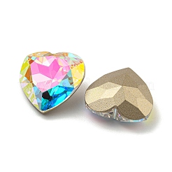 Glass Rhinestone Cabochons&nbsp;RGLA-M017-C01-001ST