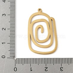 304 Stainless Steel Pendants&nbsp;LS-STAS-G355-08B-G
