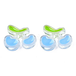 Transparent Acrylic Enamel Beads&nbsp;LS-TACR-N012-006A