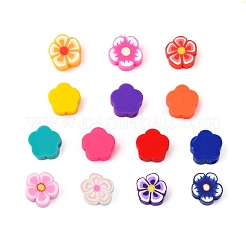80Pcs 8 Colors Handmade Polymer Clay Beads&nbsp;CLAY-FS0001-10