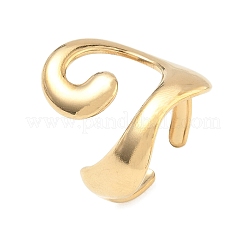 304 Stainless Steel Cuff Open Rings&nbsp;RJEW-G377-01G