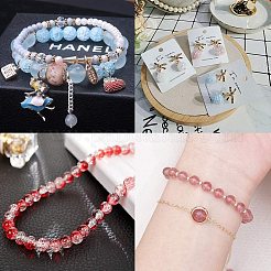 Spray Painted Crackle Glass Beads&nbsp;CCG-PH0002-14