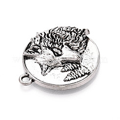 Tibetan Style Alloy Pendants&nbsp;PALLOY-N182-03AS
