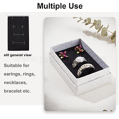 Cardboard Jewelry Boxes&nbsp;CBOX-WH0003-32