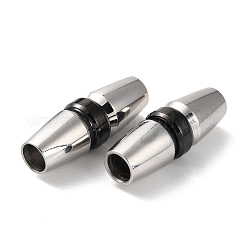 303ステンレススチール製バヨネット留め具  コラム  ガンメタ色＆ステンレス鋼カラー  26x9mm  穴：5mm&nbsp;STAS-C076-01A