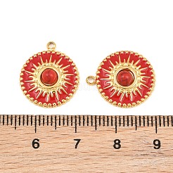 304 Stainless Steel Enamel Pendants&nbsp;SA-CBADC81-16G-01