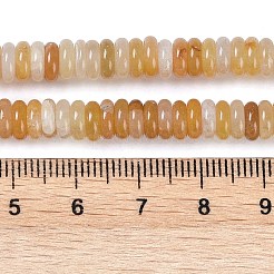 天然石トパーズ翡翠ビーズ連売り  ロンデル  6~6.5x2~2.5mm  穴：1mm  約181~191個/連  15.16~15.35''（38.5~39.1センチメートル）&nbsp;G-Q159-B05-01