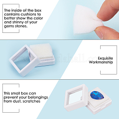 20Pcs Acrylic Jewelry Box&nbsp;OBOX-GF0001-12