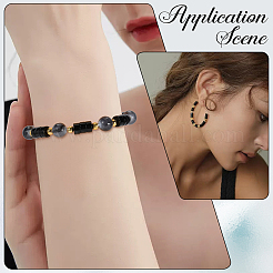 1 Strand Natural Black Onyx Beads Strands&nbsp;G-PA0002-32