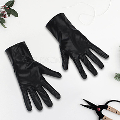 Women's Shiny PU Leather Gloves&nbsp;AJEW-CL0003-04B