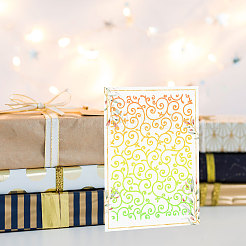 20Pcs 20 Styles Plastic Embossing Folder&nbsp;AJEW-GL0002-18