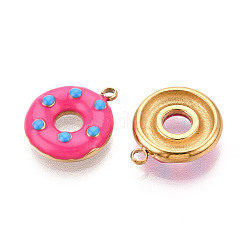 304 Stainless Steel Enamel Pendants&nbsp;STAS-T068-04B
