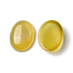 Natural Yellow Agate Cabochons&nbsp;G-A029-01-06