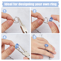 1Pc Oval Prong Ring Settings&nbsp;FIND-DC0006-66