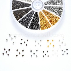Brass Crimp Beads&nbsp;KK-YW0001-19