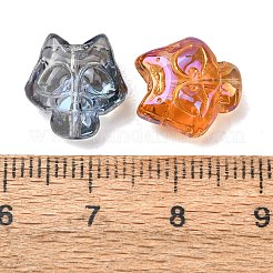 Electroplate Glass Beads&nbsp;GL-CBA1F09-01