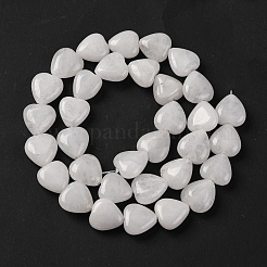 Natural White Jade Beads Strands&nbsp;G-I372-A10-01