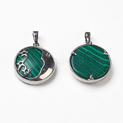 Natural & Synthetic Mixed Stone Pendants&nbsp;G-P378-B