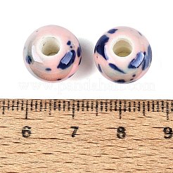 Handmade Porcelain European Beads&nbsp;OPDL-Q099-7