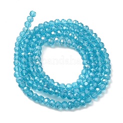 Electroplate Glass Beads Strands&nbsp;LS-EGLA-D020-3x2mm-41