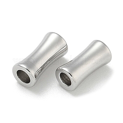 真鍮ビーズ  カドミウムフリー＆ニッケルフリー＆鉛フリー  コラム  プラチナ  7x3.5x3.5mm  穴：1.8mm&nbsp;KK-M308-15P