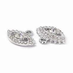 Alloy Rhinestone Pendants&nbsp;PALLOY-P287-06P