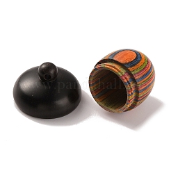 Wooden Acorn Box Jewelry Pendants&nbsp;X-WOOD-WH0022-06C