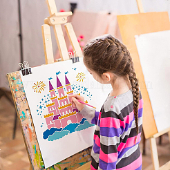 Large Plastic Reusable Drawing Painting Stencils Templates&nbsp;DIY-WH0172-731