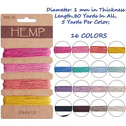 4 Cards 4 Style Jute Cord&nbsp;OCOR-SZ0001-15