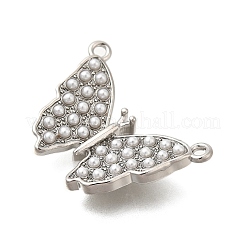 Butterfly Rack Plating Brass Pendants&nbsp;KK-I716-16P
