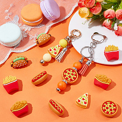 12Pcs 6 Styles Silicone Beads&nbsp;SIL-SP0001-27