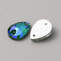 Teardrop Shape Sew on Rhinestone&nbsp;GLAA-TAC0005-004O