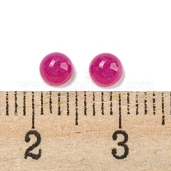 Natural White Jade Dyed Cabochons&nbsp;G-H309-03-35