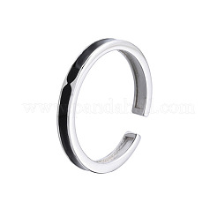 Brass Enamel Cuff Open Rings for Women&nbsp;FS-WGAB57B-01