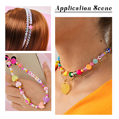 200Pcs 4 Style Luminous Acrylic Beads&nbsp;TACR-FS0001-02