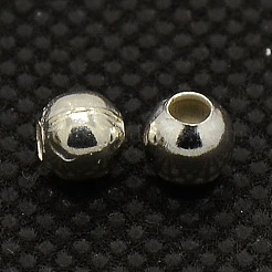 1 Box Mixed Color Iron Round Spacer Beads&nbsp;IFIN-X0002-01-B