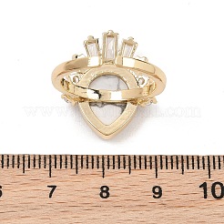 Brass with Mixed Stone Finger Rings&nbsp;GG-CBACC2B-07G